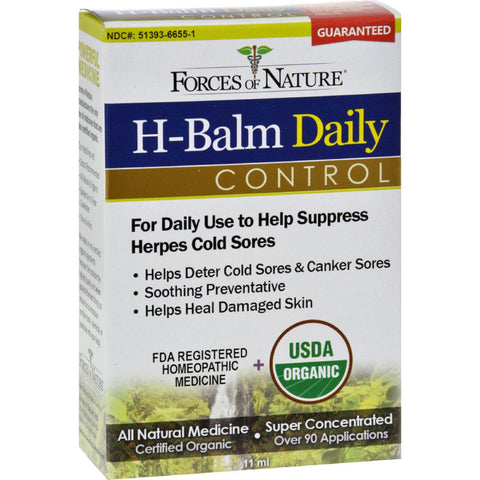 H- Balm Daily Control- 11ml- Forces Of Nature