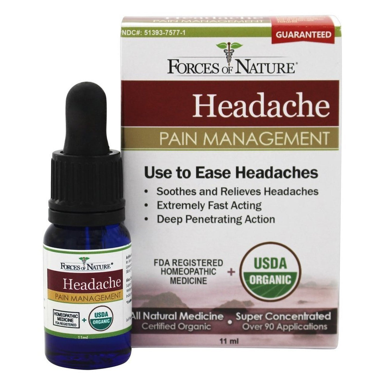 Headache Pain Management-11ml- Forces Of Nature