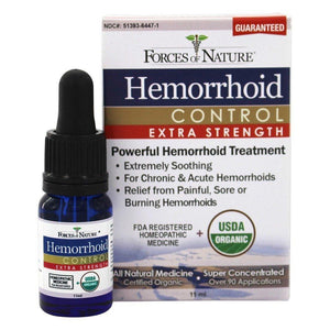 Hemorrhoid Control Extra Strenght- 11ml- Forces Of Nature