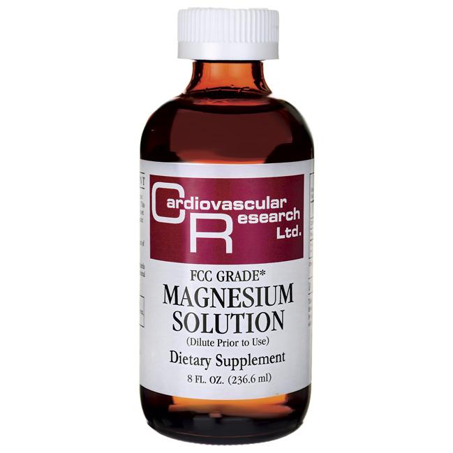 Magnesium Solution 8oz-Cardio Research Ltd