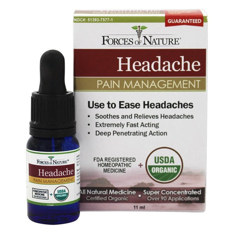 Migraine Pain Management-11ml- Forces Of Nature