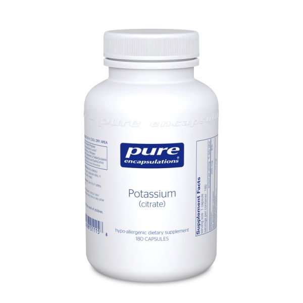 Potassium (Citrate) 90's-Pure
